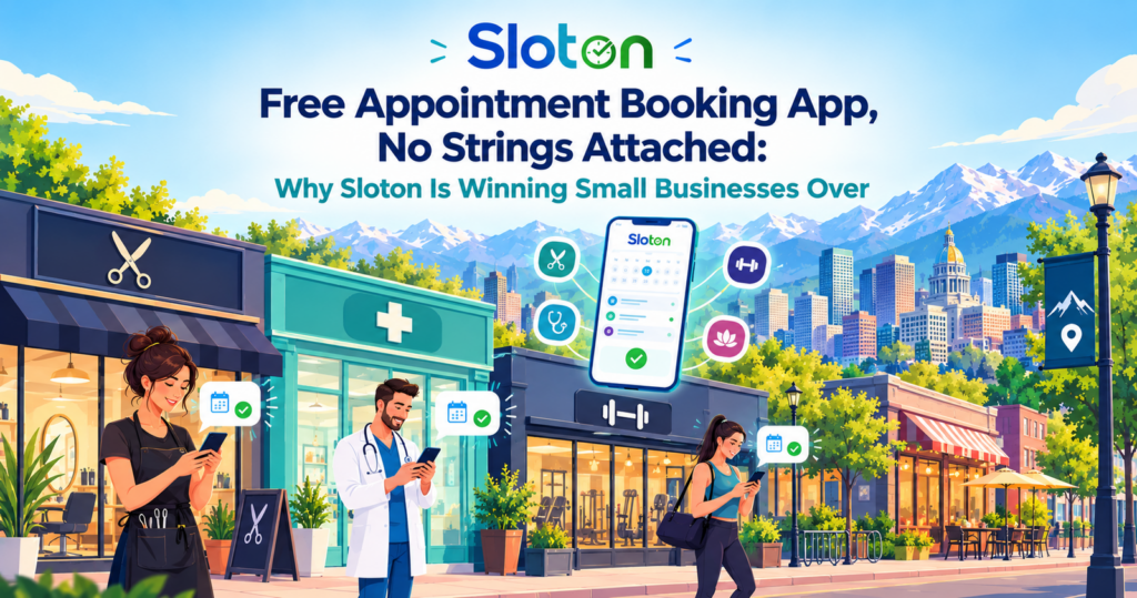 Free Appointment Booking App, No Strings Attached: Why Sloton is Winning Small Businesses Over